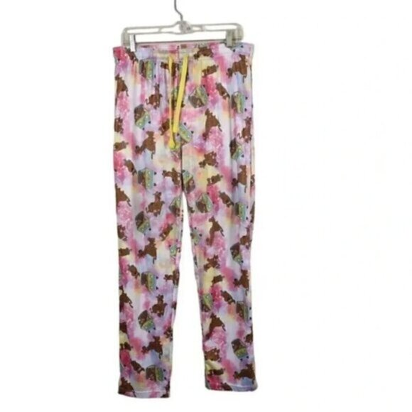 Scooby Doo Tie-Dye Pajama Pants Mystery Machine Size Medium - Picture 2 of 7